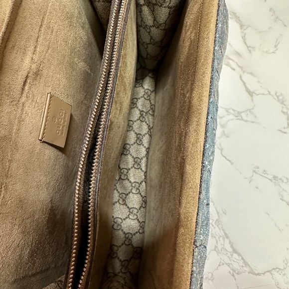 💎✨Authentic 💎GG Supreme Canvas Embroidered Sequin Medium 💎Sold - Picture 11 of 15